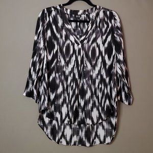 A.N.A PRINT BLOUSE